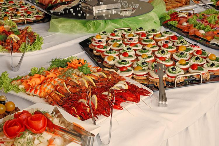 Buffet fruits de mer